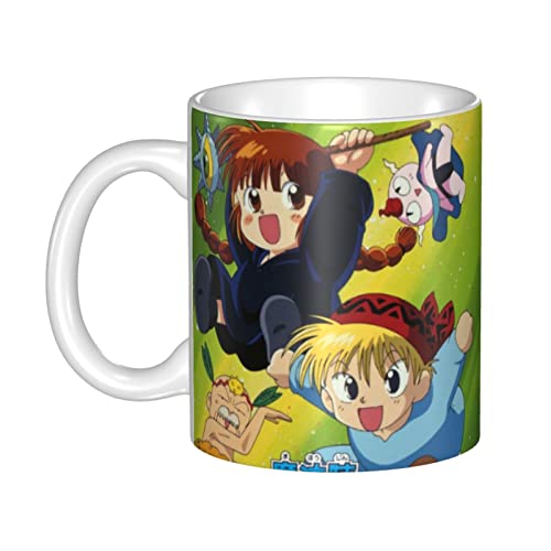 魔法陣グルグル2. マグカップ かわいい ボーンチャイナミルクカップ ホーム ティーカップ コーヒーカップ 磁器カップ 朝食カップ オフィスカップ セラミックマグ ギフトファーストチョイス