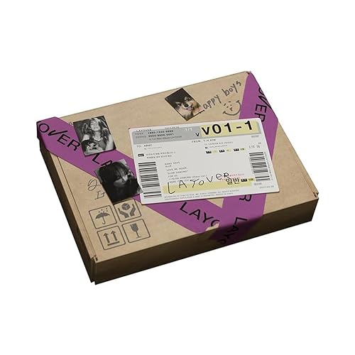 Édition V Layover Purple BTS premier album solo prestige avec photobooks A et B de luxe