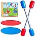 KreativeKraft Giochi Da Esterno Per Bambini Per Festa Compleanno Bambini, Giochi Bambini Di Gladiatore Con Tappeto E Bastoni Gonfiabili Da Giardino, Idee Regalo Bambina Bambino 5 Anni In Su