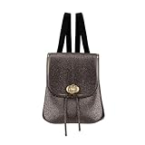 Mochila Infantil Charmosinha Chic (Preto Glitter)