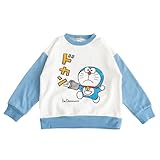 [アイム　ドラえもん] トレーナー フェルトアップリケ キッズ オフホワイト