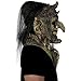 Ghoulish Productions Priestess of Hell Latex Mask, Green Witch Cosplay Latex Accessory, Scary Costume for Halloween and Theme Parties, Guardian Witch Cosplay, Handmade Head Mask Design