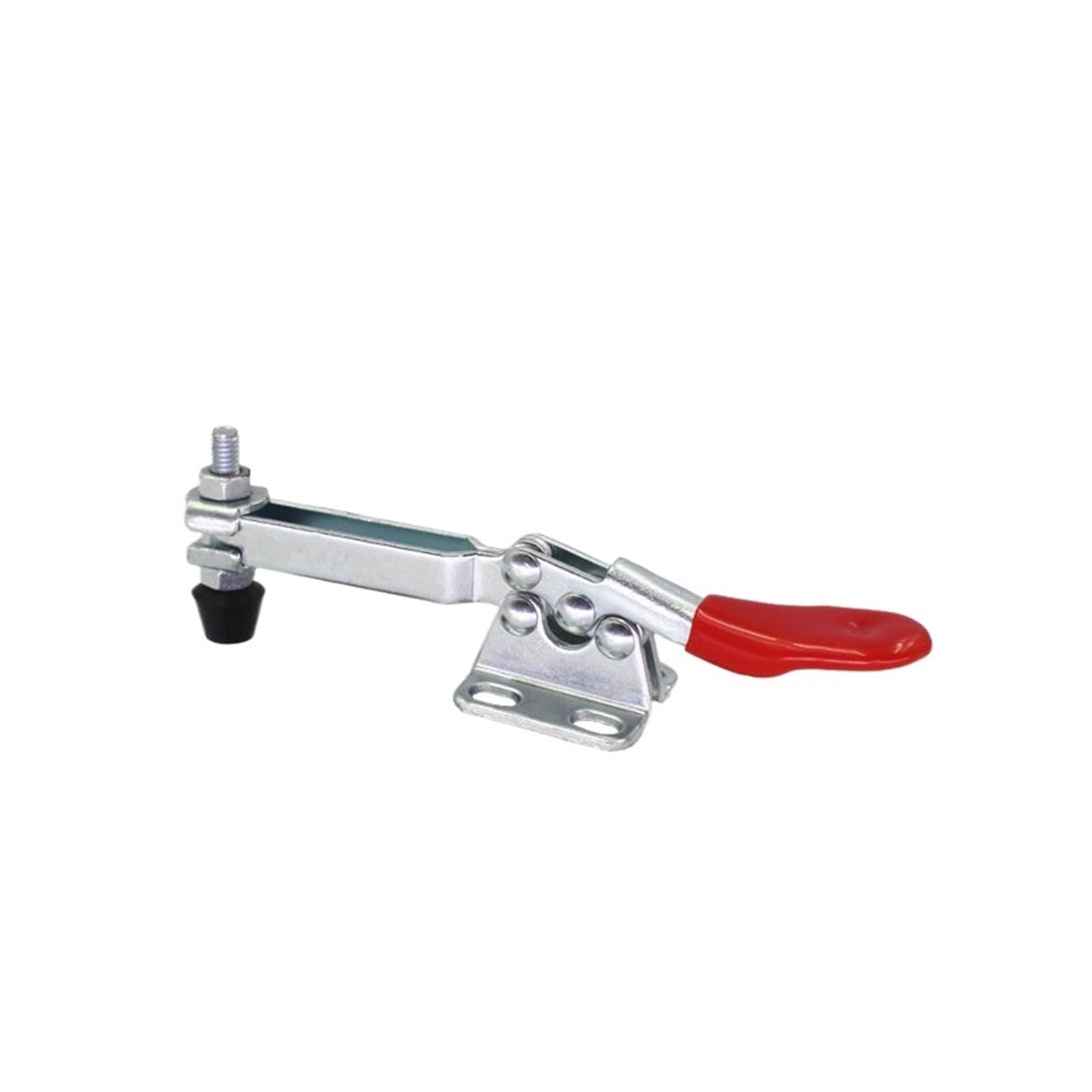 Antislip Toggle Horizontal Clamp, 10pcs Metal Quick Release Horizontal Toggle Clamp for Woodworking Welding