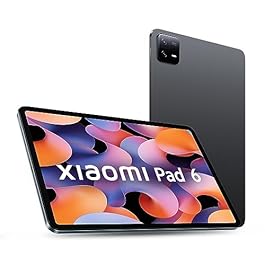 Xiaomi Pad 6| Qualcomm Snapdragon 870| Powered by HyperOS | 144Hz Refresh Rate| 6GB, 128GB| 2.8K+ Display (11-inch/27.81cm) Tablet| Dolby Vision Atmos| Quad Speakers| Wi-Fi| Gray