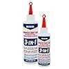 BEACON 3-in-1 Advanced Craft Glue - Fast-Drying, Crystal Clear Adhesive for Wood, Ceramics, Fabrics, and More, 4-Ounce