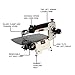 JET JWSS-18B, 18-Inch Scroll Saw, 120V 1PH (727300B) and Foot Switch/Pedal (‎JWSS22B-253)