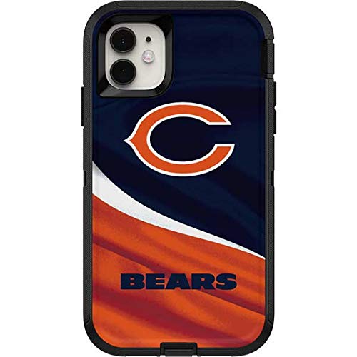 Skinit Decal Skin Compatible with OtterBox Defender iPhone 11 Case - Officially Licensed NFL Chicago Bears Design