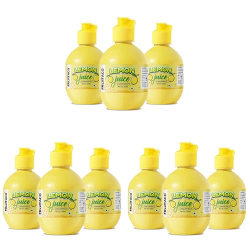 Image of Fruitaco Lemon Juice Concentrate 750 ml (250ml x 3) (Pack of 3)