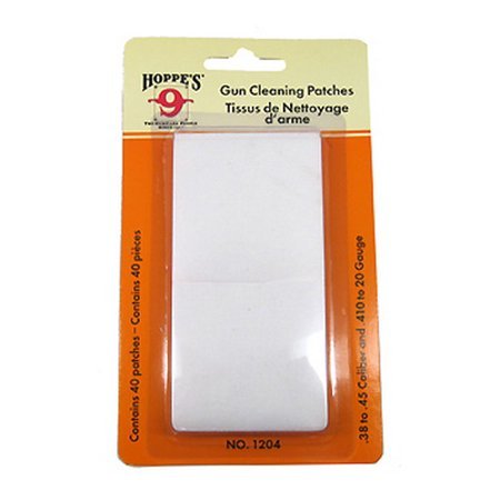 HOPPE'S Cleaning Patches No. 4 .38-.45/40 1204