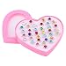 TOYANDONA 36 Stück Kleines Mädchen Ringe Schmuck Ringe Mädchen Pretend Spiel Ringe Und Anziehungsringe Kleine Mädchen Geschenk Mode- Stil