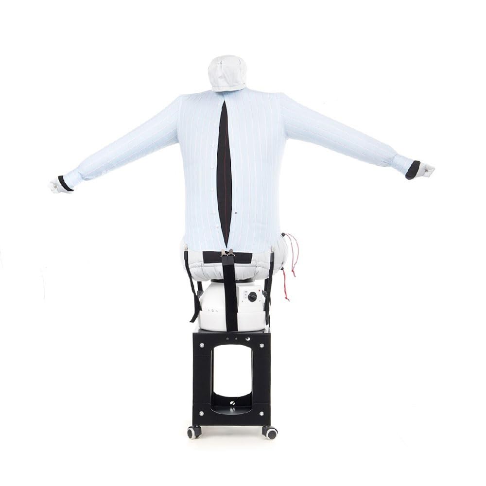 EOLO RepaSSecheur SA11 S FULL Repasse Sèche Automatiquement Chemises Chemisiers Rafraîchit Vêtements Repassage Vertical Professionnel avec 4 Roues Garantie 5 Ans Efficacité A+++