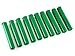 Skyway Viper Doob Tube Vial Waterproof Airtight Smell Proof Pre Roll Tubes Odor Sealing Container - Set of 10 (Green)