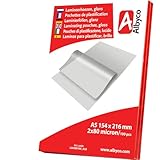 Albyco Housse de plastification A5 - Feuille de plastification - Feuille Plastifieuse A5 -...