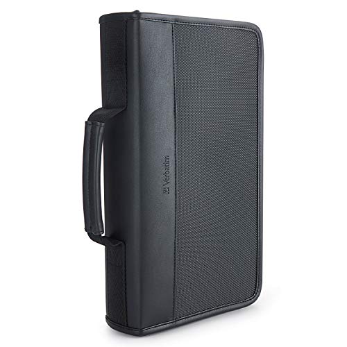 Verbatim CD/DVD Storage Wallet – 64 ct. Black