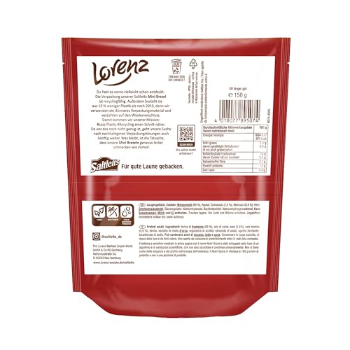 LORENZ | Saltletts Mini Brezel | 12 x 150 g | vegan