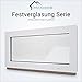 Produktbild Kellerfenster - Kunststoff - 60mm Profil Festverglasung (FIB) - weiß - 2-fach-Verglasung - BxH: 40x50 cm - verschiedene Maße - schneller Versand
