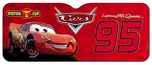 Pare-soleil avant Disney Cars 130x60 cm évite le volant brûlant