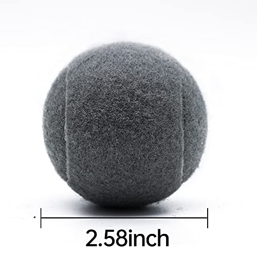 Magicorange Tennis Balls, 12 Pack Advanced Training Tennis Balls Practice Balls, Pet Dog Playing Balls, Come With Mesh Bag For Easy Transport, Good For Beginner Training Ball (Grey) #TOP5