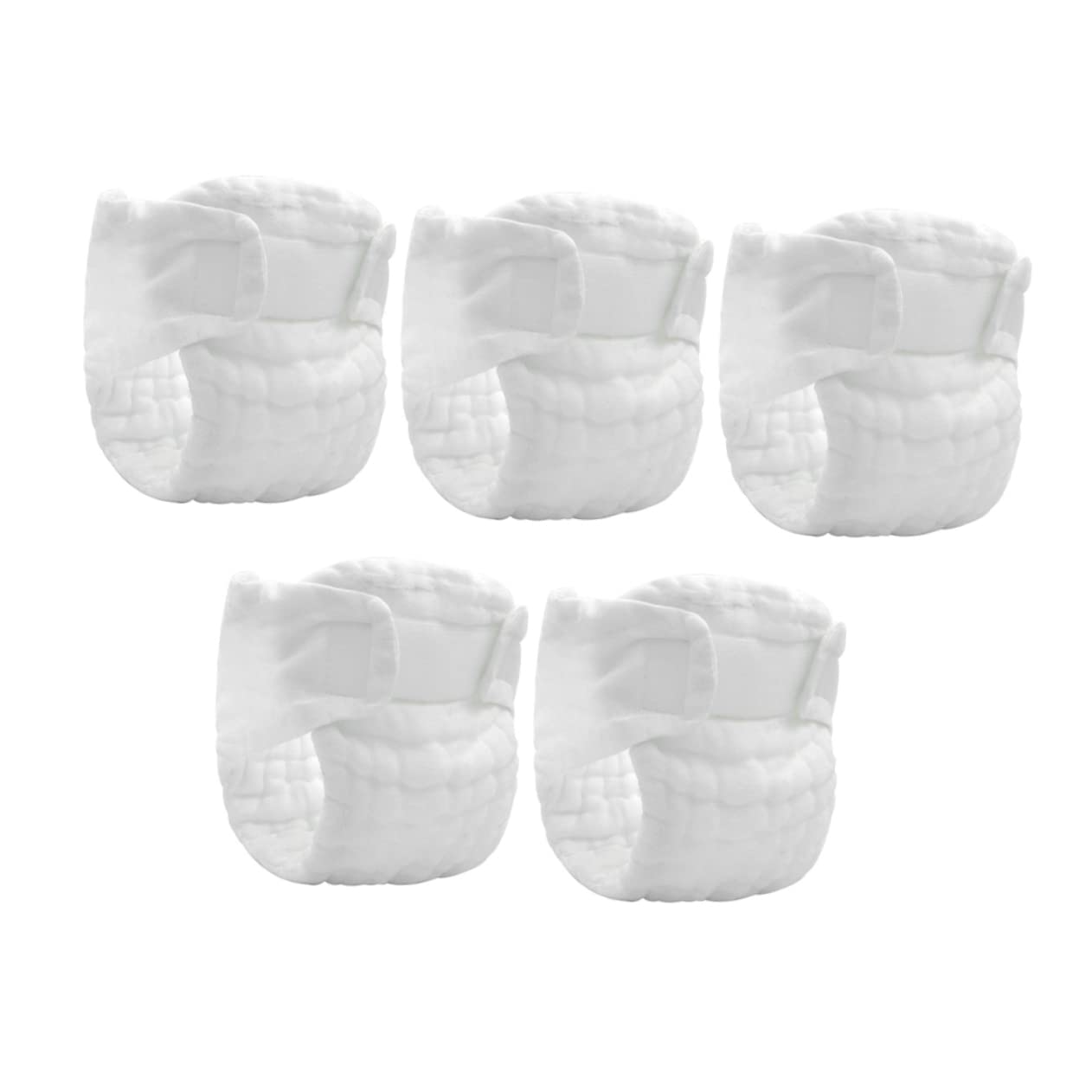 CIMAXIC 5pcs Baby Diapers Newborn Breathable Washable Cloth Diapers for Toddlers
