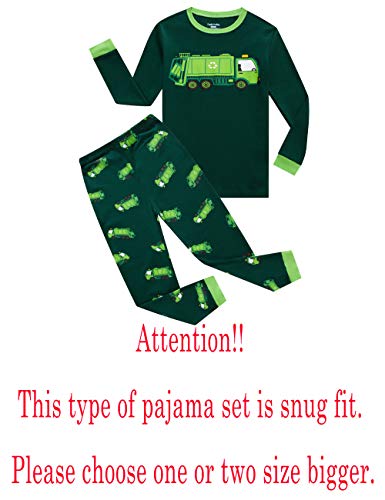 Image of Family Feeling Little Boys Pajamas Sets 100% Cotton Long sleeve Pjs