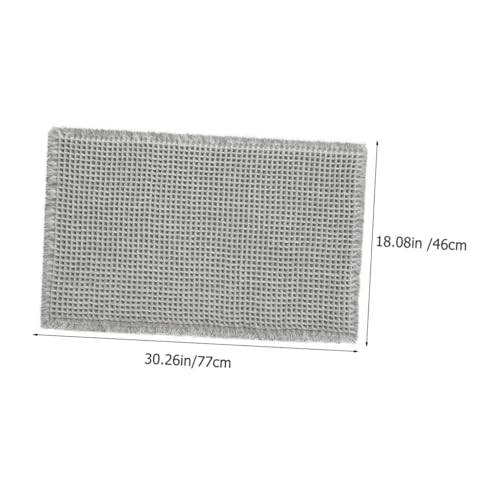 Tapis de bain absorbant gris VOSAREA 46x77 cm dessin animé