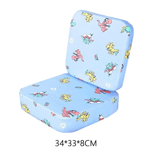 TOOYFUL Almofada elevatória para cadeira de jantar, almofada elevatória para cadeira fivela de segur