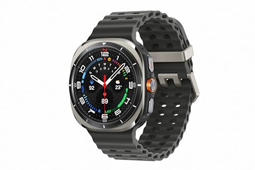 Samsung Galaxy Watch Ultra AI Smart Watch, monitoreo de salud, seguimiento de fitness, 47 mm LTE titanio plateado