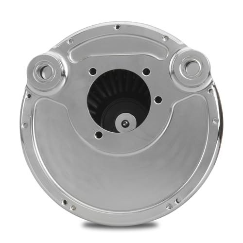 Image of For harley air cleaner filter Touring street glide road king electra tri trike Dyna Sportster XL 883 1200 Softail air intake (Deep style -Chromed, A-For Sportster XL models)