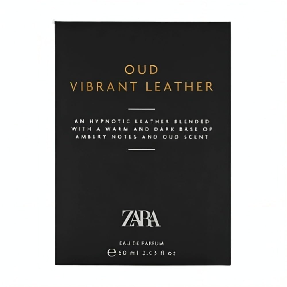 Zara Oud Vibrant Leather Perfume for Men Oriental Woody with Bergamot, Oud & Patchouli Eau de Parfum EDP 60ml (2.03 fl. oz) thumbnail 3