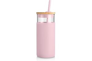Tronco 20oz Pink Glass Water Tumbler - Your Own Cute Pink Thing!