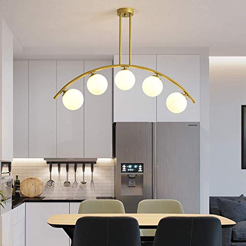 Lámpara de techo tipo candelabro Sputnik para iluminar dormitorios oscuros 3