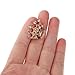 Tinksky Diamante Wedding Party Pageant Tiara Crown Corsage Brooch Pin Valentine's Day Gift, pack of 12, Gold, 2.8 * 2 * 2cm