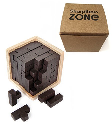 3D-Wooden-Brain-Teaser-Puzzle-by-Sharp-Brain-Zone-Genius-Skills-Builder-T-Shape-Pieces-with-Tetris-Fit-Educational-Toy-for-Kids-and-Adults-Explore-Creativity-and-Problem-Solving-Gift-Desk-Puzzles