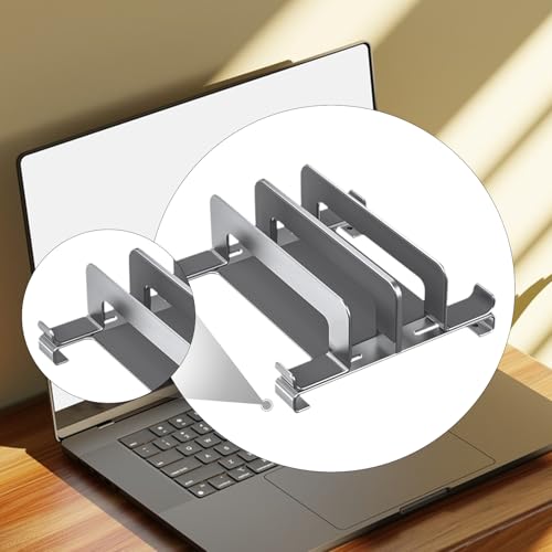 Soporte para Laptop de Acero con Almohadilla de Silicona miniatura 2