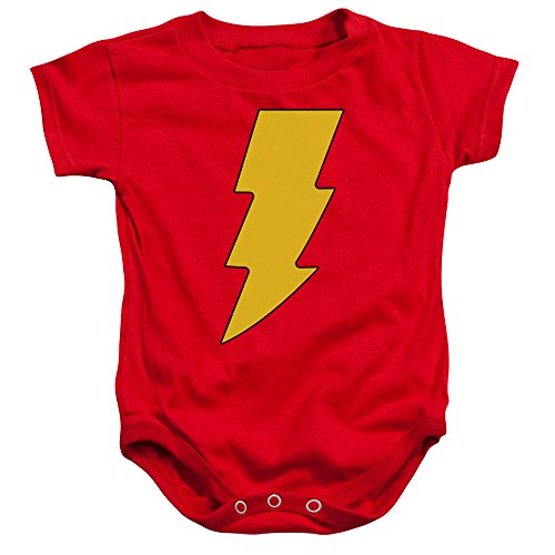 Trevco Infant Shazam Logo Infant Onesie Size 6 Mos