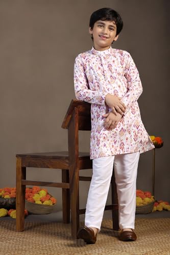 Image of Fashion Dream Boy Teal Kurta Pyjama Set|Boy Kurta Set|Kurta Pyjama Set