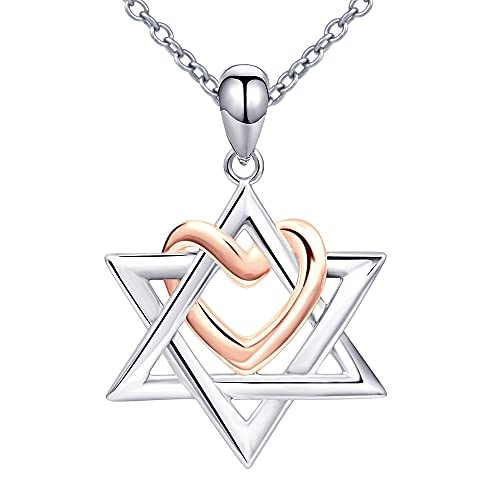 Collier pendentif cœur rose pour femmes idéal pour illuminer vos tenues de bureau