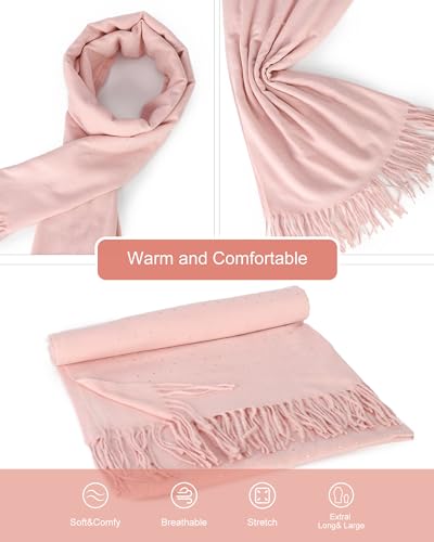 Sumato Glitter Diamond Shawl Wrap Long Rhinestone Night Scarf for Womens Fashion Wedding Hijab Dresses4