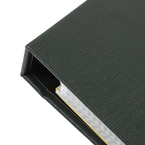 Libro de papel verde para recuerdos y almacenamiento de billetes premium 4