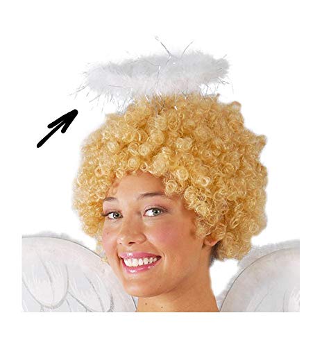 Preisvergleich Produktbild Guirca Fiestas GUI16147 - Diadem gefederter Engel