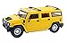 Hummer H2 SUV Full Function RC Radio Remote Control Car 1:24 Scale Vehicle (Yellow)
