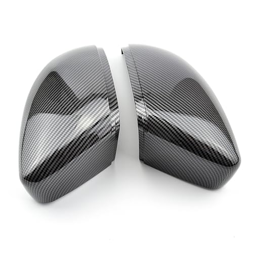 Rétroviseur de rechange carbone anti-rayures pour Passat EOS CC 2pcs