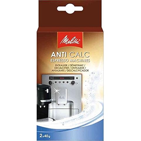 Melitta Anti-Calc Espresso Machine Descaler Sachets Cover