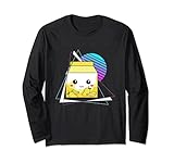 Photo Gallery milkshake cartone frappè al mango vaporwave kawaii anime maglia a manica Photo Gallery milkshake cartone frappè al mango vaporwave kawaii anime maglia a manica