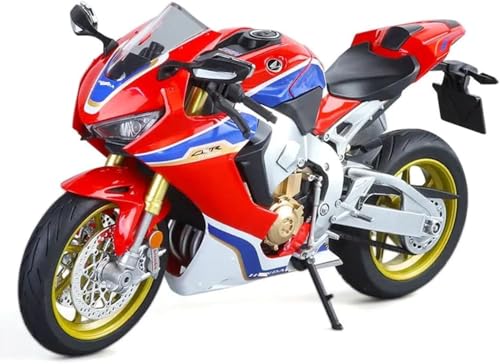 Moto 1/9 CBR 1000RR modelo diecast con luces rojo miniatura 1