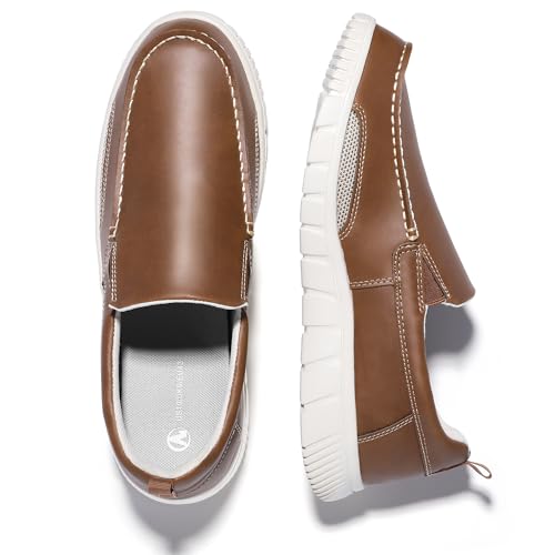 Mens Fashion Sneakers Boat Shoes Slip On Men Loafer Shoes Stylish Casual Loafers Deck Shoes for Men2