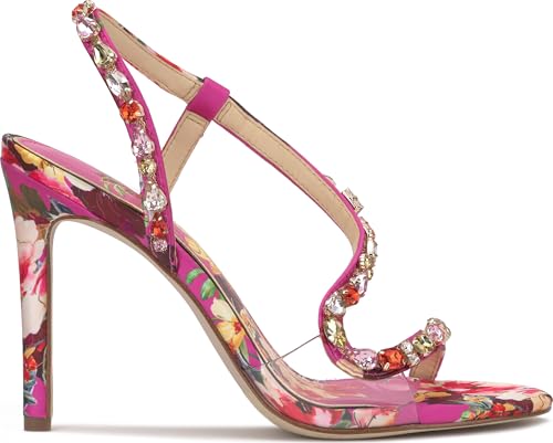 Jessica Simpson Women's Jaycin Embellished Heeled Sandal, Pink Combo, 9 by Jessica Simpson - Image 2