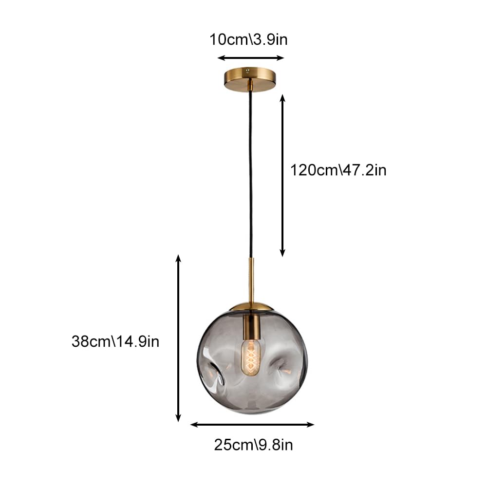 Nordic szklana lampa wisząca kula mini żyrandol lampa sufitowa nieregularny szklany wiszący klosz lampy wyspa kuchenna oprawa oświetleniowa oświetlenie stołu w jadalni lampy wiszące E27 Star of Light
