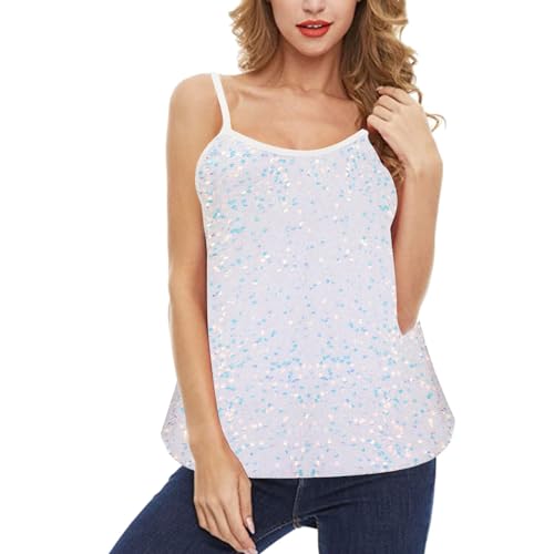 Camiseta ligera sin mangas para mujer, camisola de algodón con...