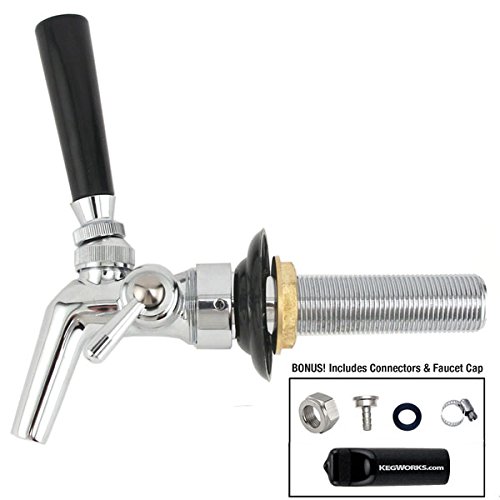 Buy Home Brew Stuff 650SSC214 Perlick 650SS Flow Control Faucet + 4